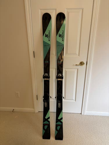 Men's 2023 All Mountain 168 cm Stockli Montero AX Skis With Bindings Max Din 12 (Used)