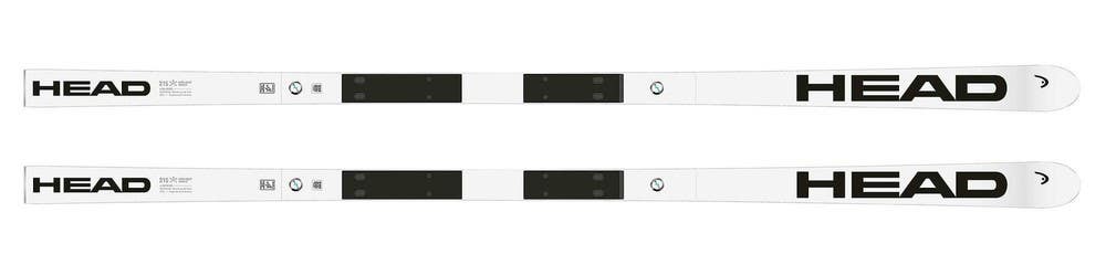 HEAD WCR e-DH Rebel FIS Downhill Race Skis 215 cm with Race Plate