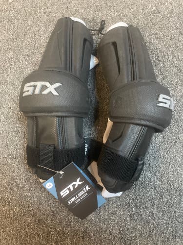 Large black  Adult STX Stallion 1k Arm Pads (New)