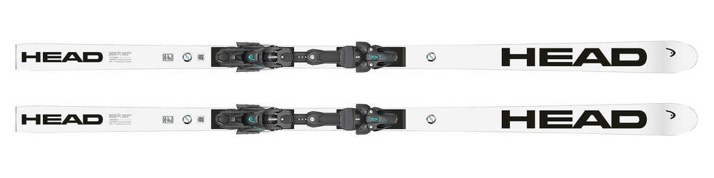 HEAD Worldcup Rebels e-SG Race Skis with Race Plate, 202 cm