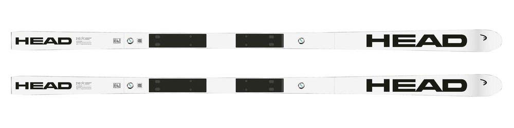HEAD WCR e-SG Rebel Super G Race Skis with Race Plate, 210 cm