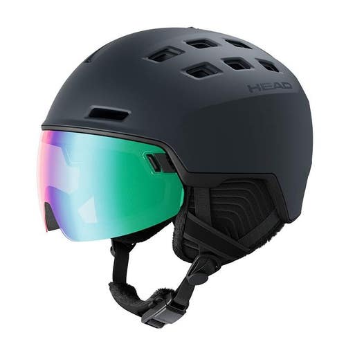 HEAD RADAR PHOTO Visor Ski Helmet, Anthracite