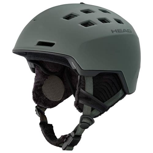 HEAD REV Ski Helmet, Night Green, Size XS/S