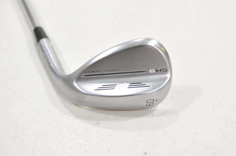 Titleist Vokey SM9 Tour Chrome 60-14K Wedge Right BV Wedge Flex Steel #228737