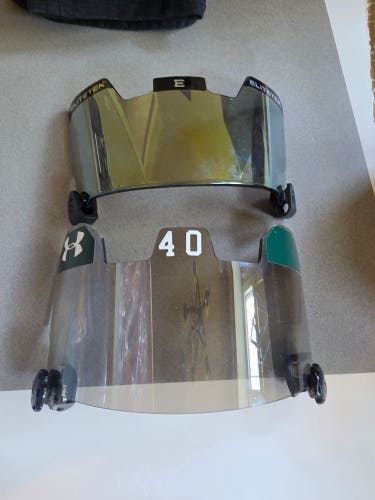 Under Armour and Elite Tek visors