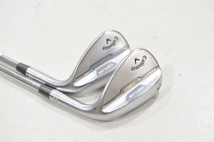 Callaway Opus Brushed Chrome 56, 60 Wedge Set Wedge Flex DG MID 115g #228703