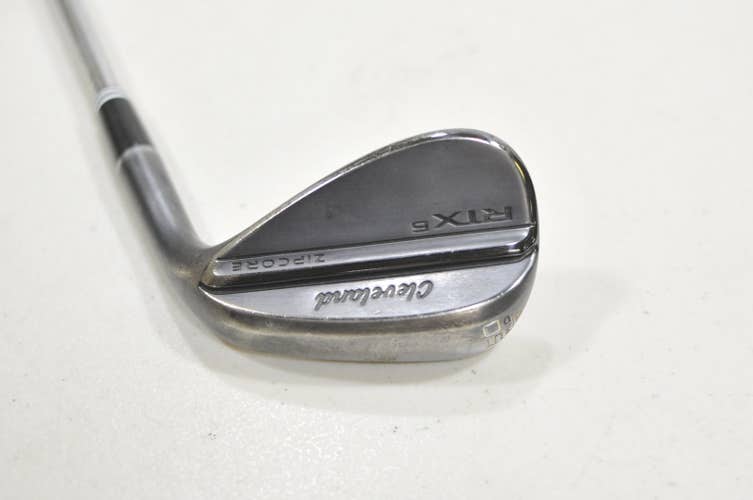 Cleveland RTX-6 Zipcore Black Satin 50-10 Wedge DG Spinner Wedge Flex #228602