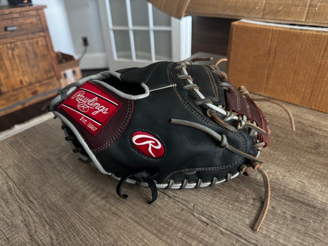 Rawlings R9 RH Catcher's Baseball Glove 32.5" (Used)