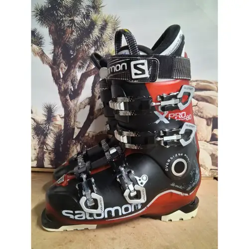 Salomon X Pro 80 Energyzer Men's Ski Boots Black Red26/26.5 306mm