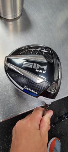 Used Taylormade SIM MAX Mens Driver RH 10.5 Degree 11497-S000162293