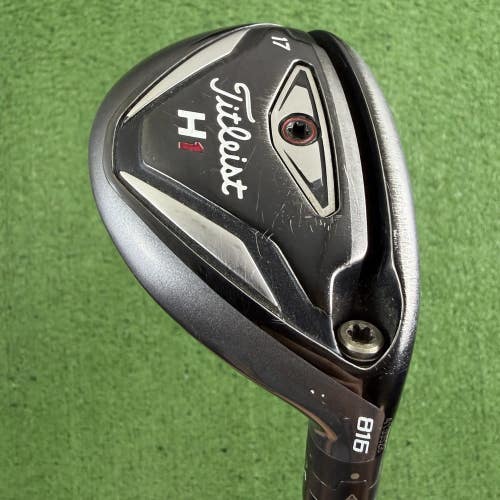 Titleist 816 H1 2 Hybrid 2H 17 Diamana Blue 90g Stiff Flex 40.5