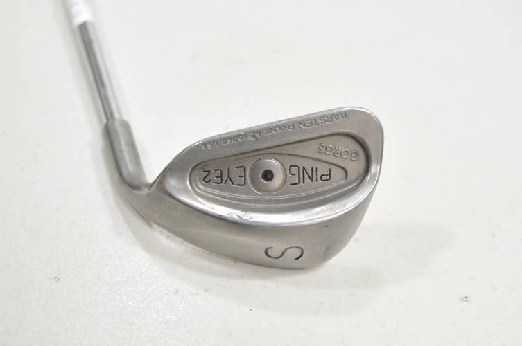 Ping Eye 2 Gorge Sand Wedge Black Dot Right DG Spinner Wedge Flex Steel #228662