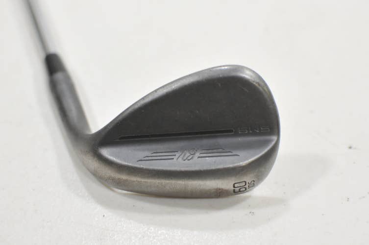 Titleist Vokey SM9 Jet Black 60-10S Wedge Right BV Wedge Flex Steel #228601