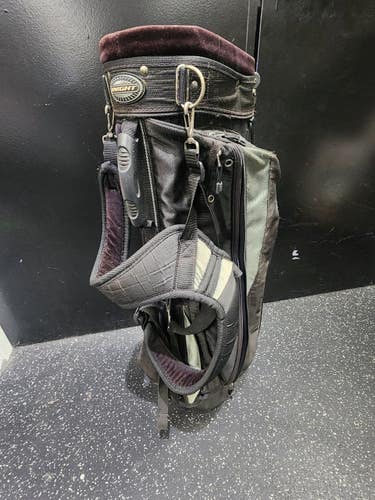 Used Knight KNIGHT GOLF STAND BAG Mens Stand Bag Black 11849-S000045152
