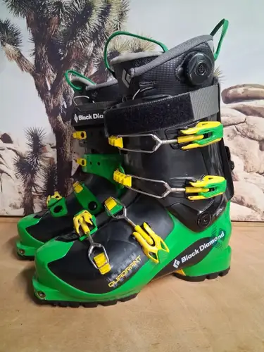 Black Diamond Quadrant Flex 120 Alpine Touring Ski Boots Mondo 27.0 300mm