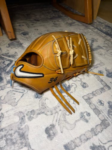 RARE!!!Nike Shado Elite J Jeff Hoffman Pro Issue RHT Pitcher's Baseball Glove 12.25" (Used)