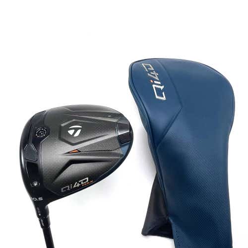 LEFTY TaylorMade Qi4D Max Driver 10.5* Mitsubishi Reax HR Red 50 50g Stiff LH