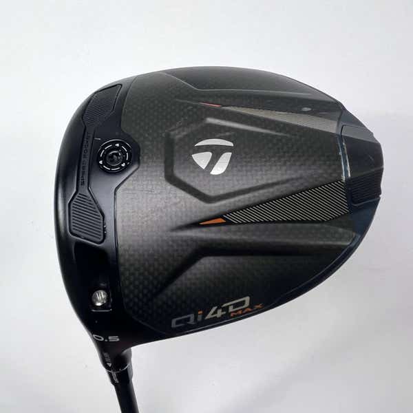 LEFTY TaylorMade Qi4D Max Driver 10.5* Mitsubishi Reax HR Red 50
