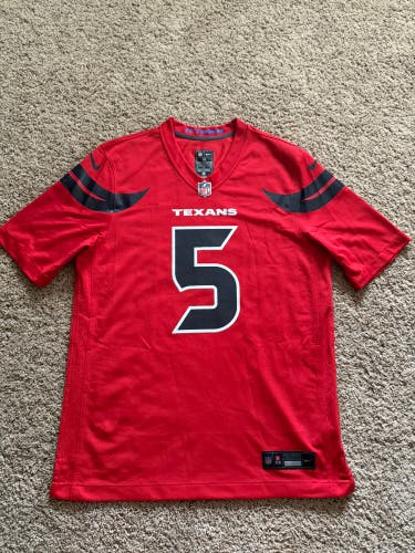 Houston Texans Jalen Pitre Nike Game Jersey Men’s Medium