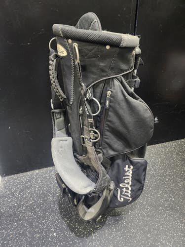 Used Titleist 6 DIVIDER STAND BAG Mens Stand Bag Black 11849-S000045122