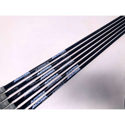 Accra iSeries 70i Regular Graphite Iron Set of 6 Shafts 34.25''-37''- Pull 0.370