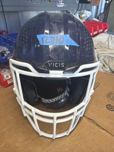 USED VICIS02 ADULT FOOTBALL HELMET - XL - NAVY
