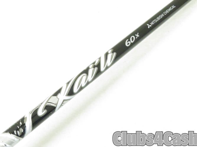Mitsubishi Kai'Li White 60 Driver Shaft X Flex +PING G410 G425 G430 Adapter