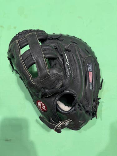 Black Nokona Bloodline pro elite LH First Base Baseball Glove 12.5" (Used)