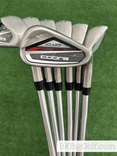 Cobra King DS Adapt Max Iron Set 5-G / KBS Tour Lite Regular