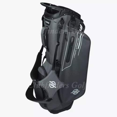 NEW Tour Edge Xtreme Lite Dark Grey 5-Way Golf Stand Bag w/ Raincover