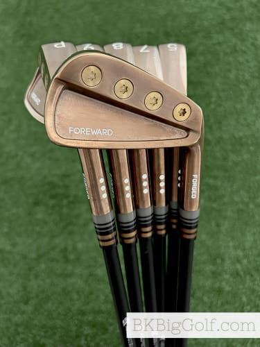 Foreward Copper Forged Iron Set 5-P / MMT 90 Stiff Graphite