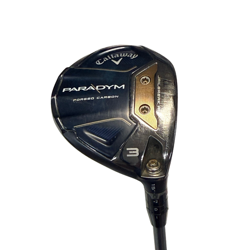 Callaway Paradym 15* 3 Fairway Wood Graphite Hzrdus 5.5 60g Regular Flex