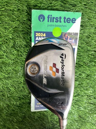TaylorMade Rescue 4-Hybrid 22* With M Flex Senior Graphite Shaft