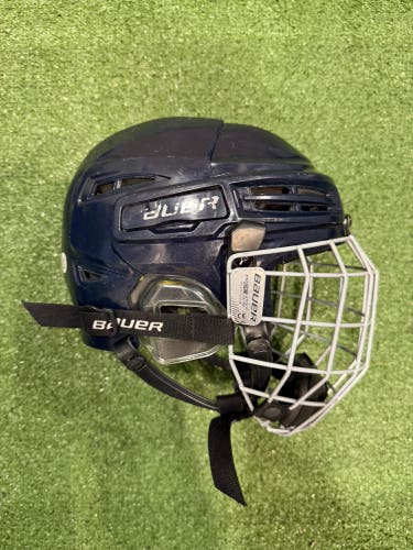 Bauer Re-Akt 100 Helmet | Youth w/ Cage