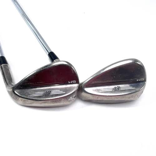 Titleist Vokey SM9 Brushed Steel Wedge Set 54* 12 | 60* 8 SM9 Wedge RH