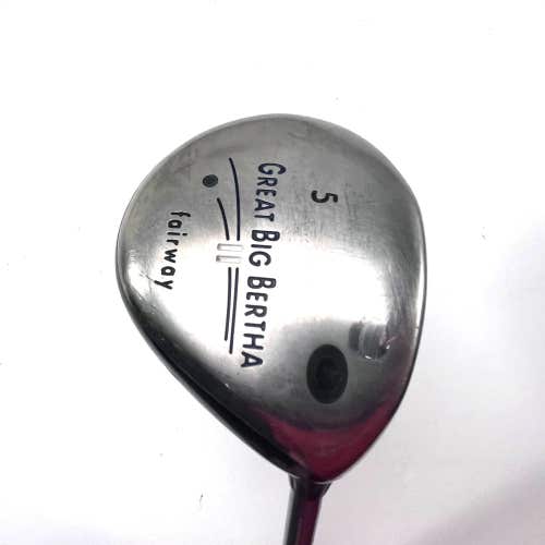 Callaway Great Big Bertha II 5 Fairway Wood 18* GBB System 60 60g Regular RH