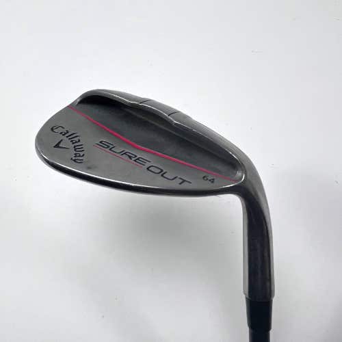 Callaway Sure Out Lob Wedge LW 64* Accra 60i 60g Wedge Graphite Mens RH