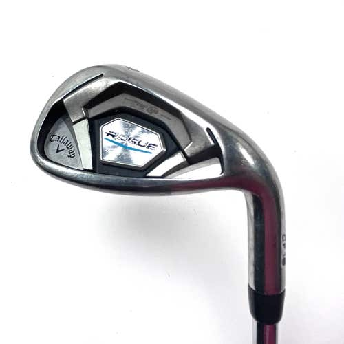 Callaway Rogue Pitching Wedge PW True Temper Dynamic Gold Wedge Steel Mens RH