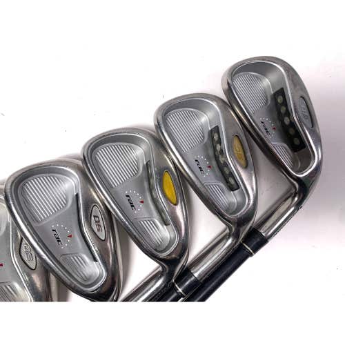 TaylorMade Rac OS 2005 Iron Set 4-PW+SW UG65 Senior Graphite Mens RH No 7 iron