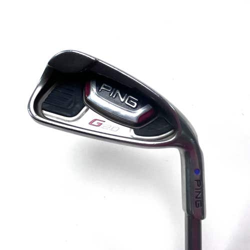 Ping G20 Single 5 Iron Purple Dot 1.5* Flat TFC 169 I Senior Graphite Mens RH