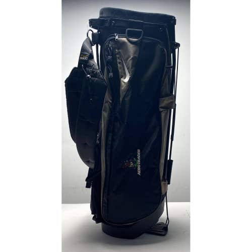 Nike Stand Bag Black 4-Way Divide Dual Strap Golf Bag