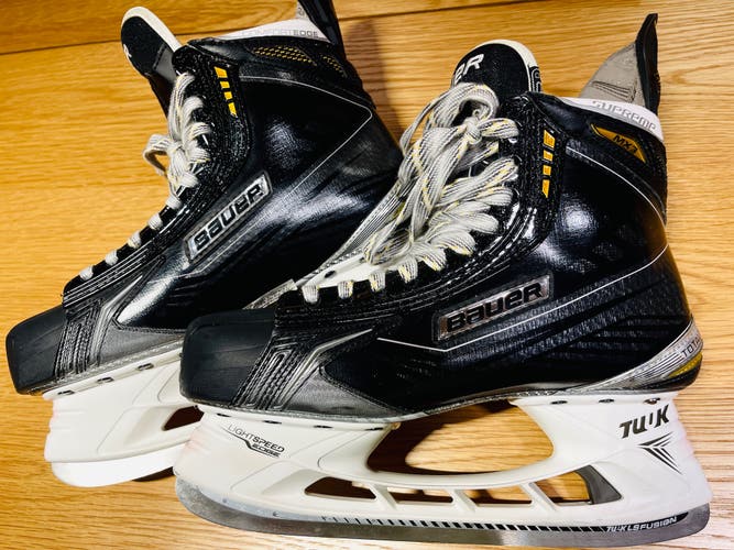 Bauer Supreme TotalOne MX3 Hockey Skates Regular Width Pro Stock (fusion blades upgrade)