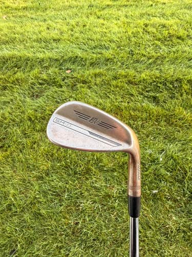 Titleist Vokey SM10 Raw Pitching Wedge 46/10 AMT Tour White Stiff Flex 36" NICE
