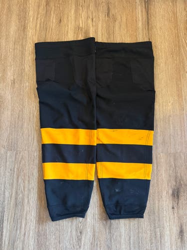 Pro Stock Boston Bruins 2016 Winter Classic Game-Used Socks