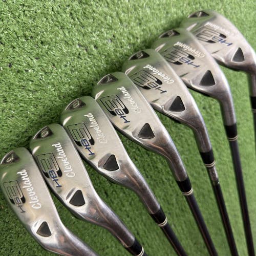 Cleveland HB3 Hybrid Iron Set 4-PW Action Ultralite 62g Senior A Flex Graphite