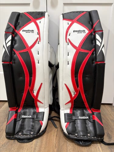 35+2 Reebok 9000 SR Goalie Leg Pads (Used)