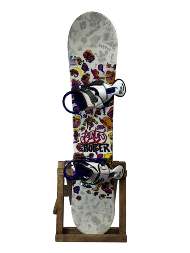 129cm Burton Chopper Snowboard W/ Burton Freestyle Jr. Bindings