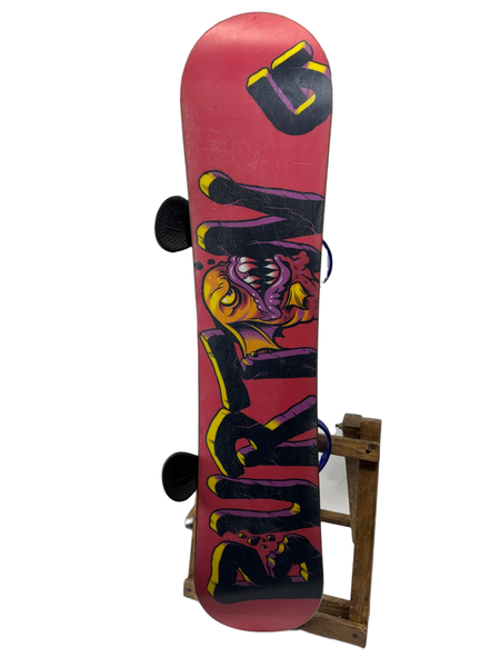 129cm Burton Chopper Snowboard W/ Burton Freestyle Jr. Bindings