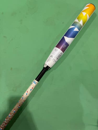 White 2025 DeMarini Prism+ Composite Bat (-11) Composite 20 oz 31" (Used)