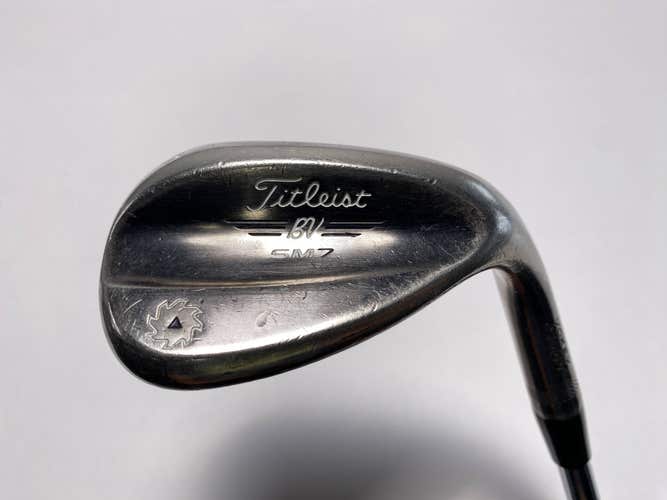 Titleist Vokey SM7 Tour Chrome Lob Wedge LW 60* S-Grind KBS Tour Stiff Mens RH